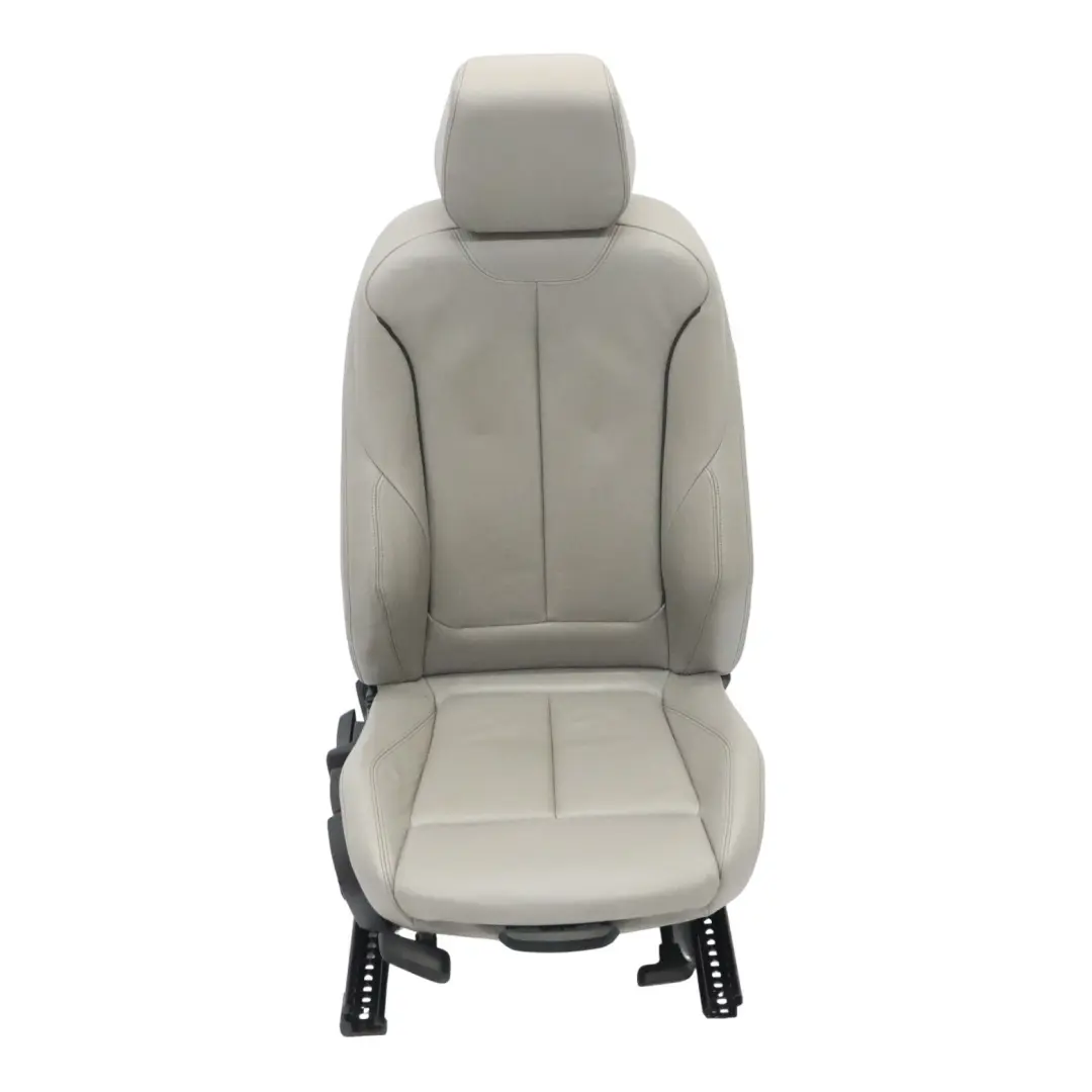 Delantero Derecho M Sport Asiento Everestgrau Gris Cuero Interior Dakota para BMW F20 con número de pieza 7295146 BMW F20 Delantero Derecho M Sport Asiento Everestgrau Gris Cuero Interior Dakota - SKU 7295146-1 - Número de pieza 7295146