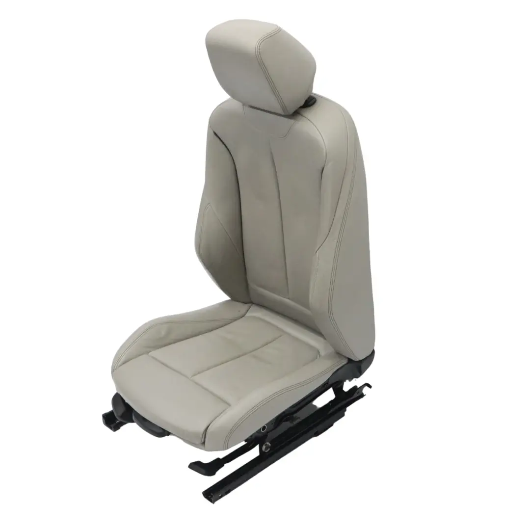 Delantero Derecho M Sport Asiento Everestgrau Gris Cuero Interior Dakota para BMW F20 con número de pieza 7295146 BMW F20 Delantero Derecho M Sport Asiento Everestgrau Gris Cuero Interior Dakota - SKU 7295146-1 - Número de pieza 7295146