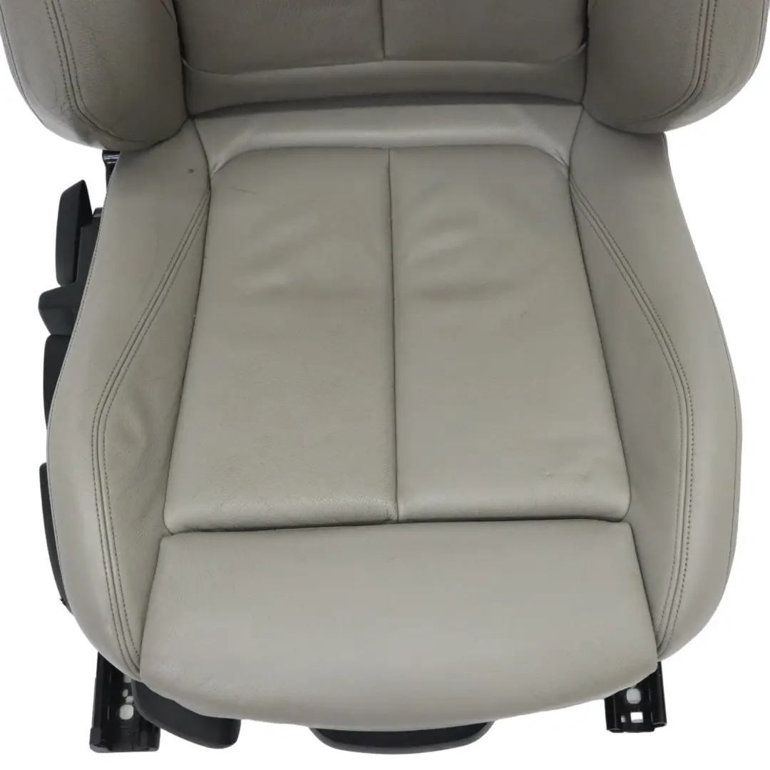 Delantero Derecho M Sport Asiento Everestgrau Gris Cuero Interior Dakota para BMW F20 con número de pieza 7295146 BMW F20 Delantero Derecho M Sport Asiento Everestgrau Gris Cuero Interior Dakota - SKU 7295146-1 - Número de pieza 7295146
