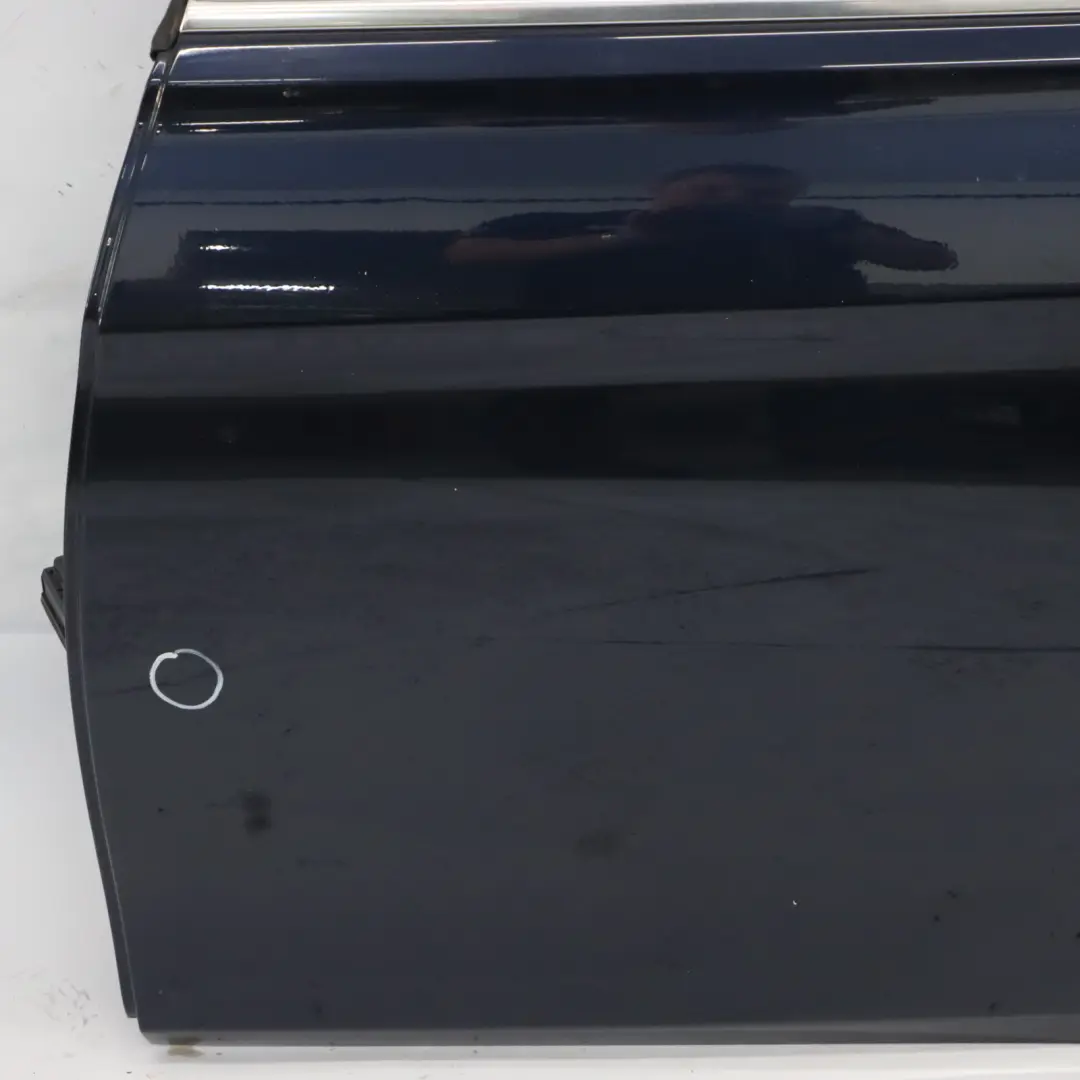 Left Door N/S Imperial Blau Brillant Blue Metallic - A89 to BMW F30 Saloon Rear with Part number 7298513 BMW F30 Saloon Rear Left Door N/S Imperial Blau Brillant Blue Metallic - A89 - SKU 7298513-IBB - Part number 7298513