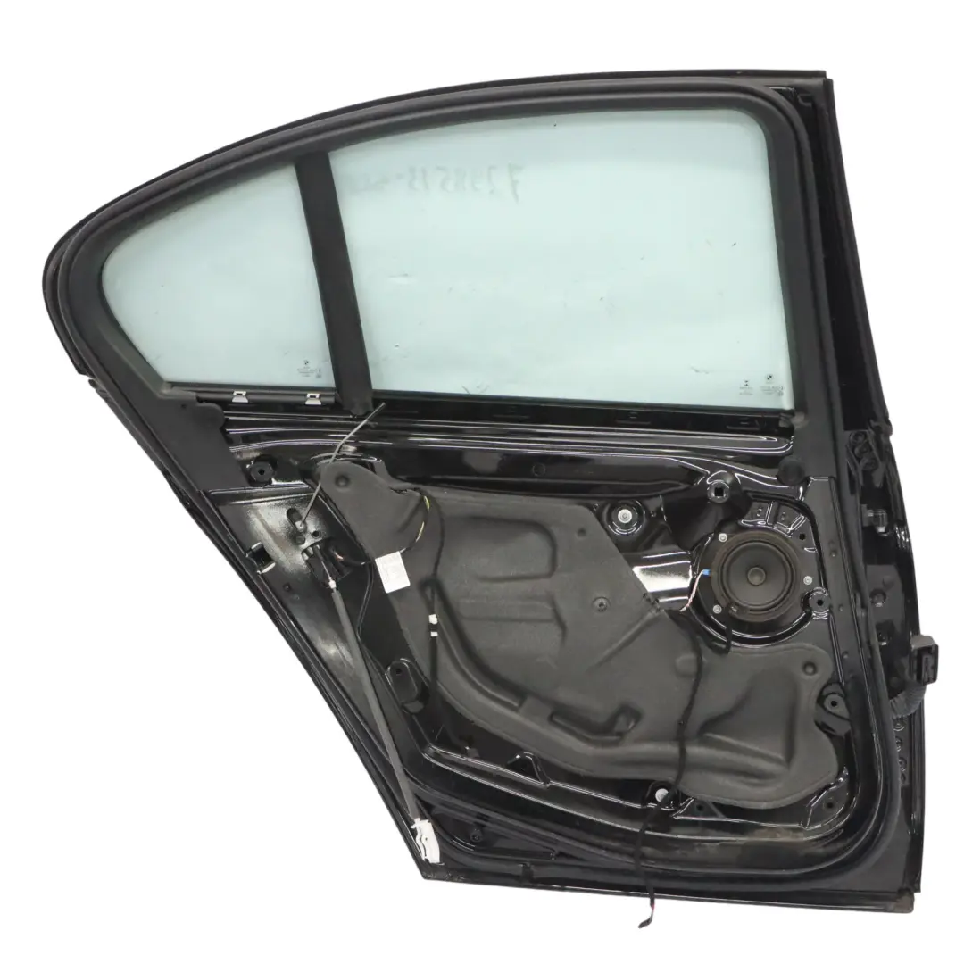 BMW F30 Berlina Porta posteriore sinistra Schwarz 2 Nero - 668 - SKU 7298513-SCH - Numero di parte 7298513