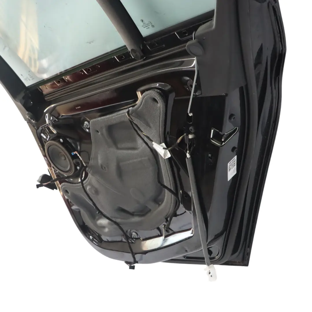 BMW F30 Saloon Rear Right Door O/S Schwarz 2 Black - 668 - SKU 7298514-SCH - Part number 7298514