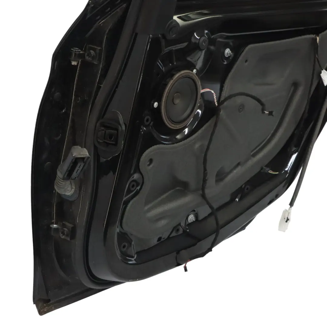 BMW F30 Saloon Rear Right Door O/S Schwarz 2 Black - 668 - SKU 7298514-SCH - Part number 7298514