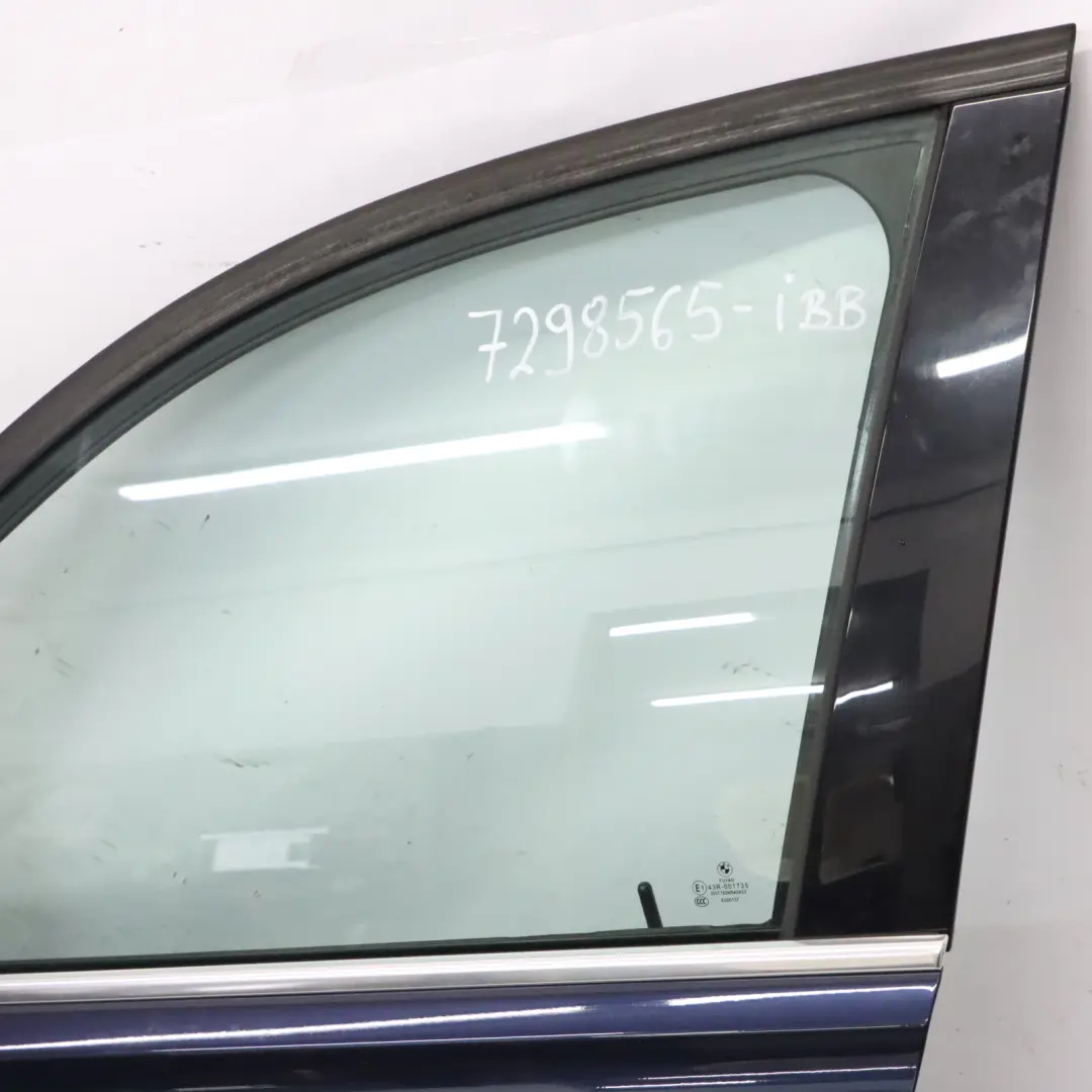 Door Front Left N/S Imperial Blau Brillant Blue Metallic - A89 to BMW F30 F31 with Part number 7298565 BMW F30 F31 Door Front Left N/S Imperial Blau Brillant Blue Metallic - A89 - SKU 7298565-IBB - Part number 7298565