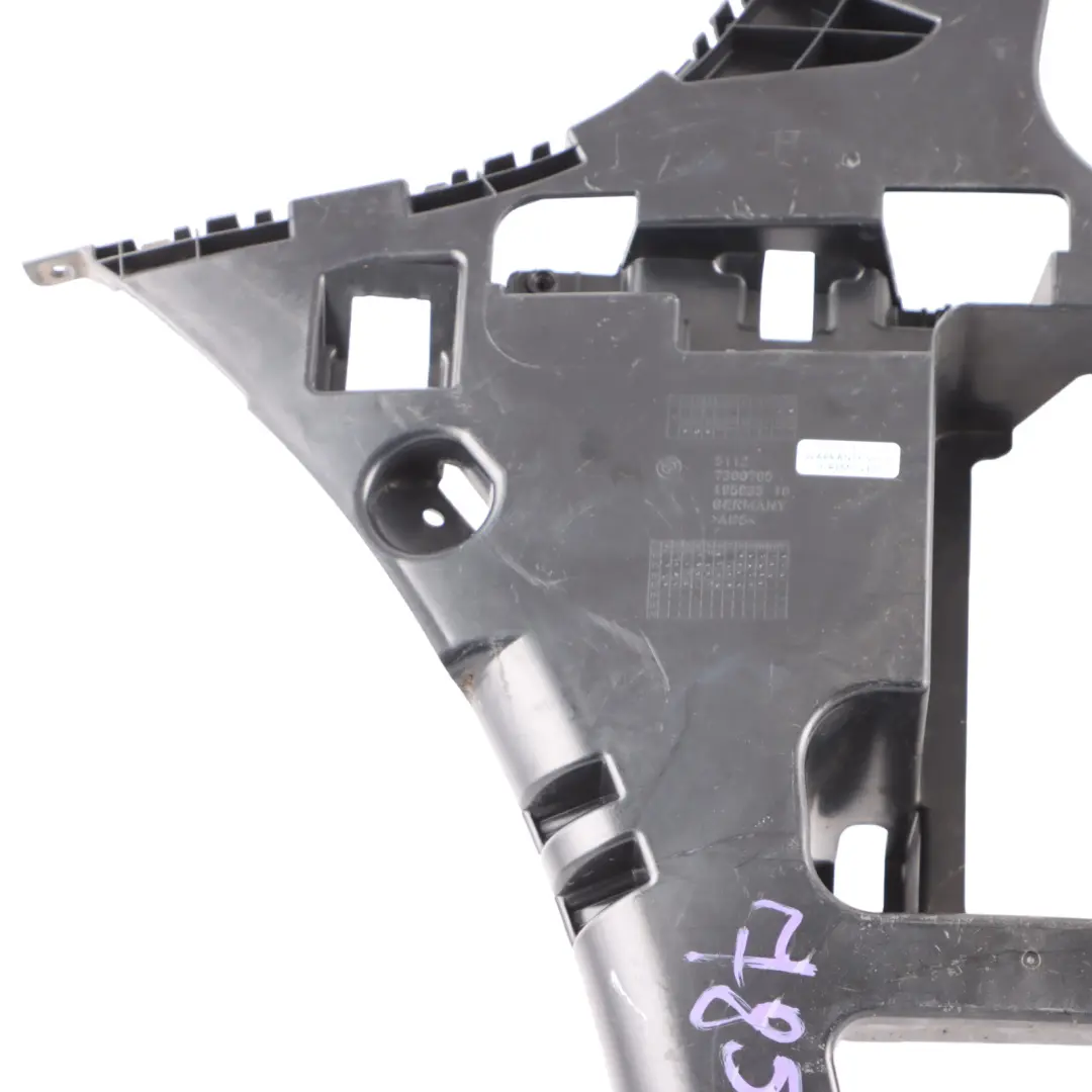 Guide Rail Left N/S Side Bumper Mount Bracket Support to BMW F45 Rear with Part number 7300785 BMW F45 Rear Guide Rail Left N/S Side Bumper Mount Bracket Support - SKU 7300785 - Part number 7300785