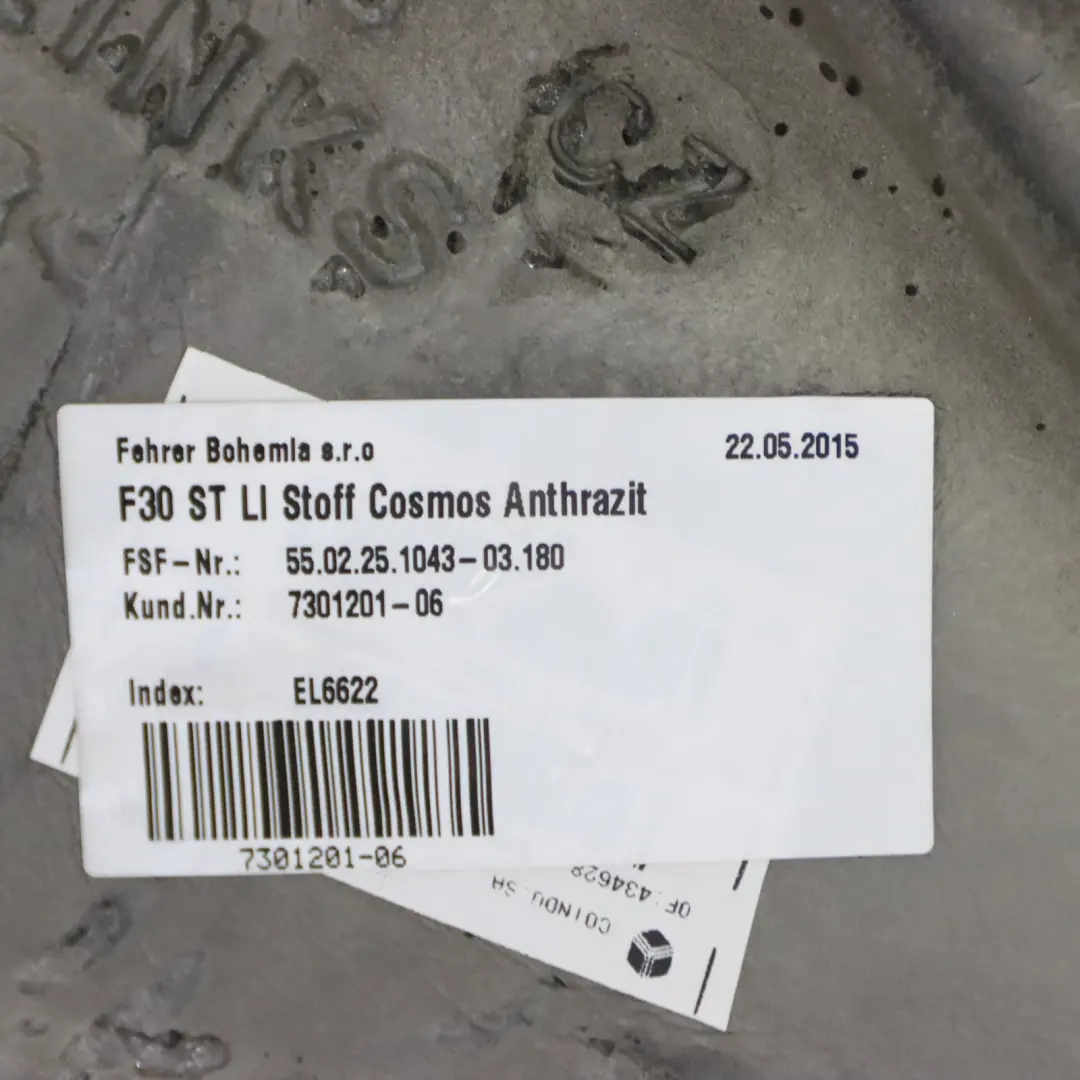 Listwa Boczna Tylnego Lewego Fotela Materiał Czarny do BMW G30 o numerze 7301201 BMW G30 Listwa Boczna Tylnego Lewego Fotela Materiał Czarny - SKU 7301201 - Numer Części 7301201