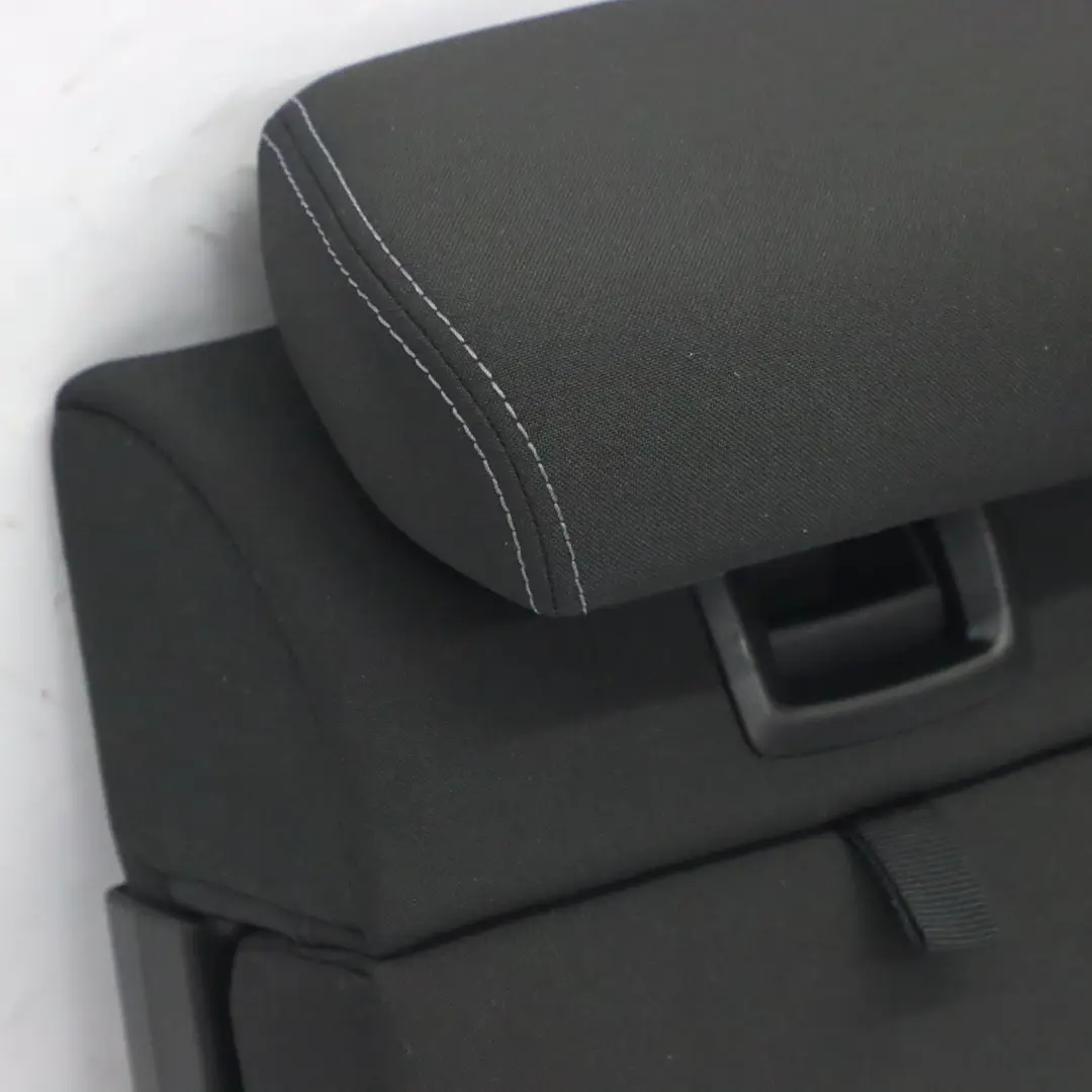 Asiento Trasero Izquierdo Funda Respaldo Tela Cuero Negro para BMW F30 con número de pieza 7309805 BMW F30 Asiento Trasero Izquierdo Funda Respaldo Tela Cuero Negro - SKU 7309805 - Número de pieza 7309805