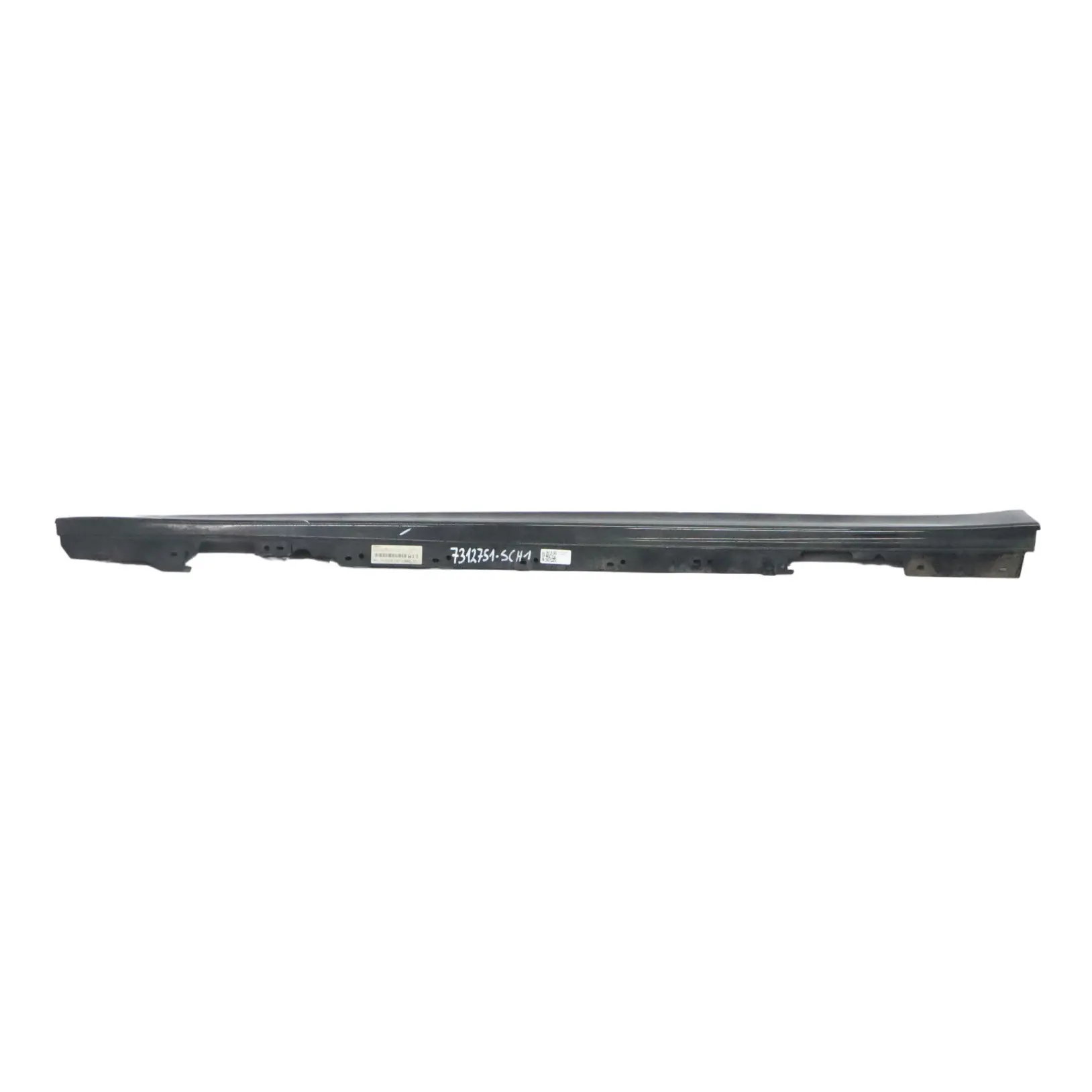 BMW F30 F31 Seitenschwellerleiste links Schwarz 2 Schwarz - 668