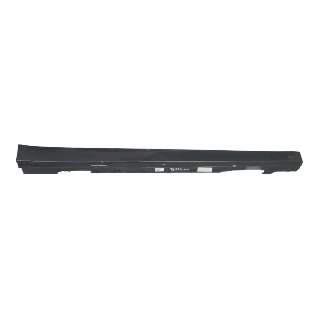 BMW F30 F31 Side Skirt Sill Strip Covering Right O/S Schwarz 2 Black - 668 - SKU 7312752-SCH1 - Part number 7312752