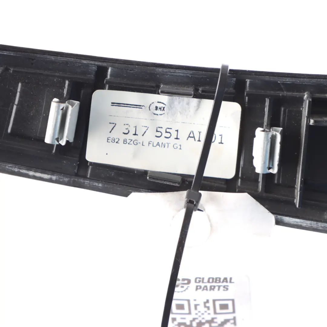BMW E82 E88 Cubierta Interior Tirador Puerta Izquierda Madera Antracita - SKU 7317551 - Número de pieza 7317551