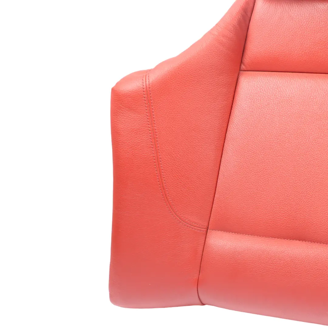 Bench Interior Couch Cover Leather Boston Coral Red Korallrot to Rear Seat BMW E82 with Part number 7320500 Rear Seat BMW E82 Bench Interior Couch Cover Leather Boston Coral Red Korallrot - SKU 7320500 - Part number 7320500