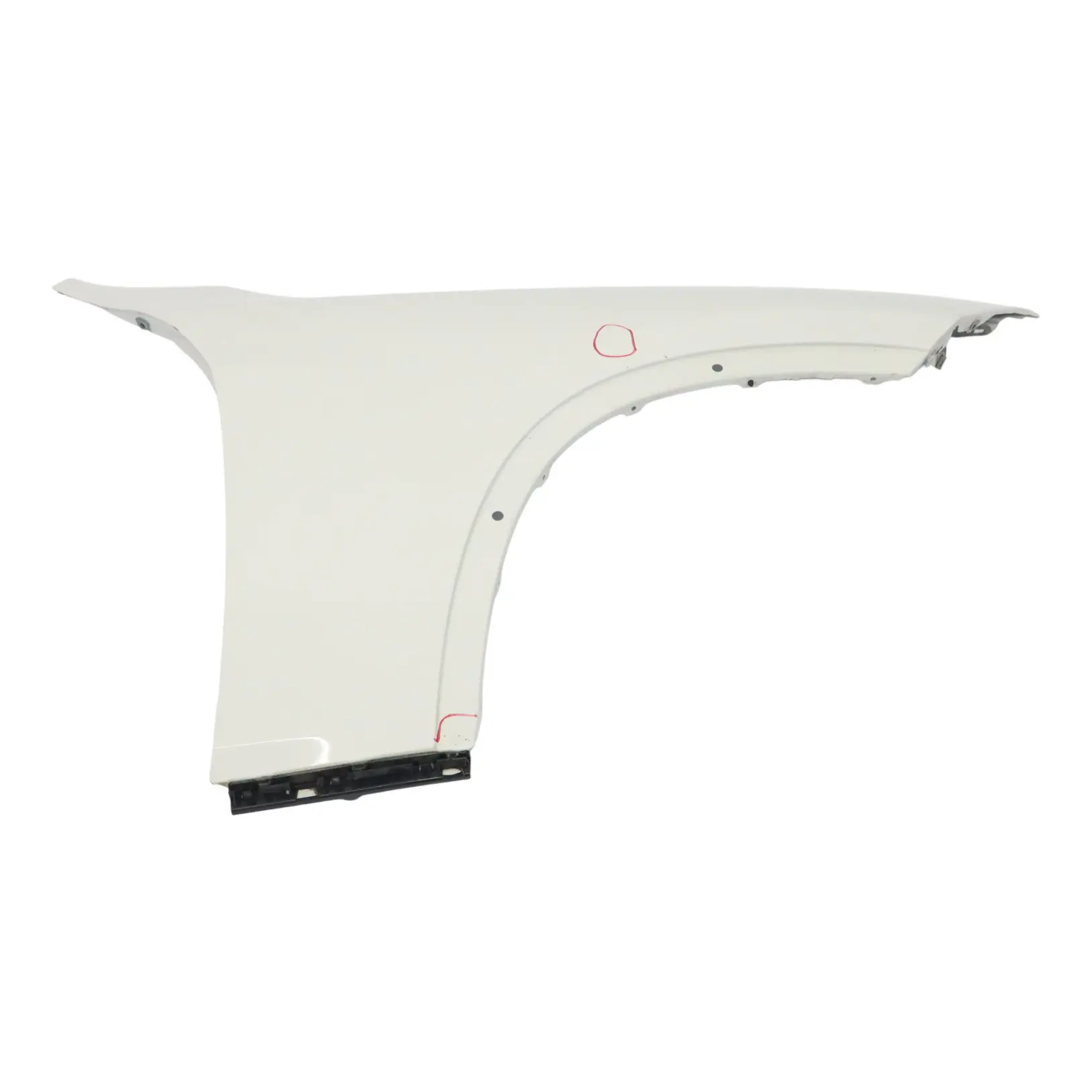 Aile Latérale BMW X1 E84 Avant Droite Fender Mineralweiss White - A96