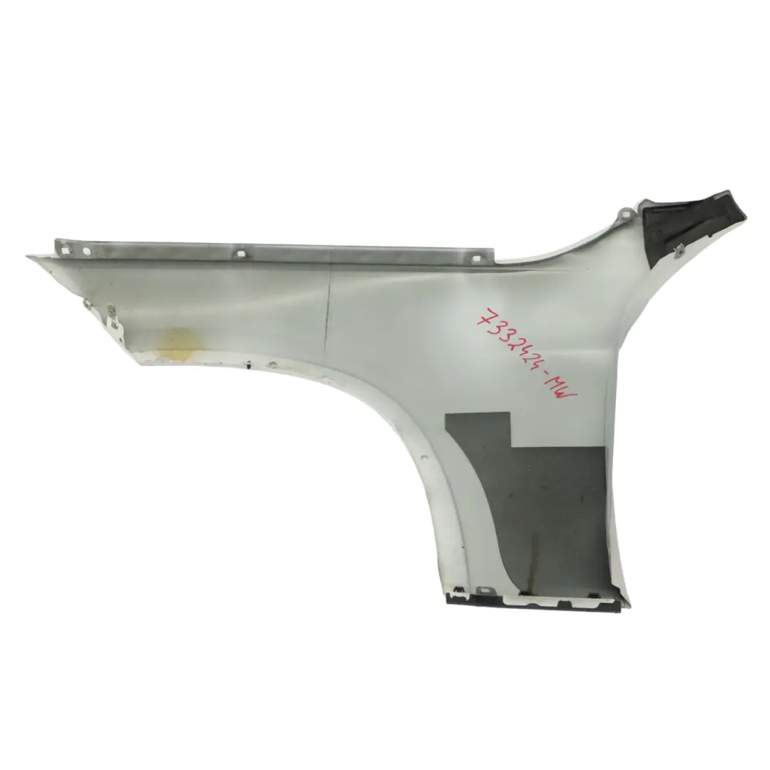 Aile Latérale BMW X1 E84 Avant Droite Fender Mineralweiss White - A96 pour à propos du numéro de pièce 7332424 Aile Latérale BMW X1 E84 Avant Droite Fender Mineralweiss White - A96 - SKU 7332424-MW - Numéro de pièce 7332424