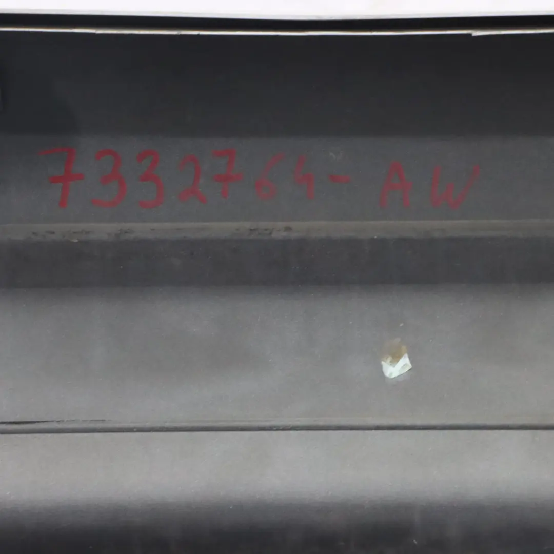 BMW F10 LCI Rear Bumper Panel PDC Alpinweiss 3 Alpine White - 300 - SKU 7332764-AW - Part number 7332764