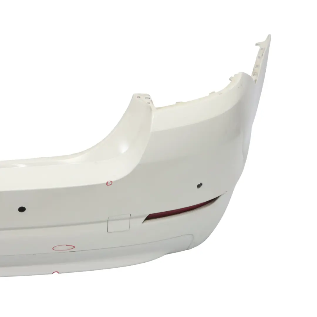 Bumper Panel PDC Alpinweiss 3 Alpine White - 300 to BMW F10 LCI Rear with Part number 7332764 BMW F10 LCI Rear Bumper Panel PDC Alpinweiss 3 Alpine White - 300 - SKU 7332764-AW - Part number 7332764
