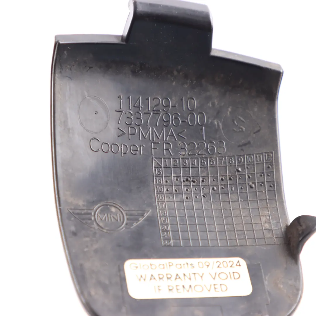 Towing Eye Cover Mini F55 F56 Front Bumper Hook Cap Lapisluxury Blue - C24 to with Part number 7337796 Towing Eye Cover Mini F55 F56 Front Bumper Hook Cap Lapisluxury Blue - C24 - SKU 7337796-LLB - Part number 7337796