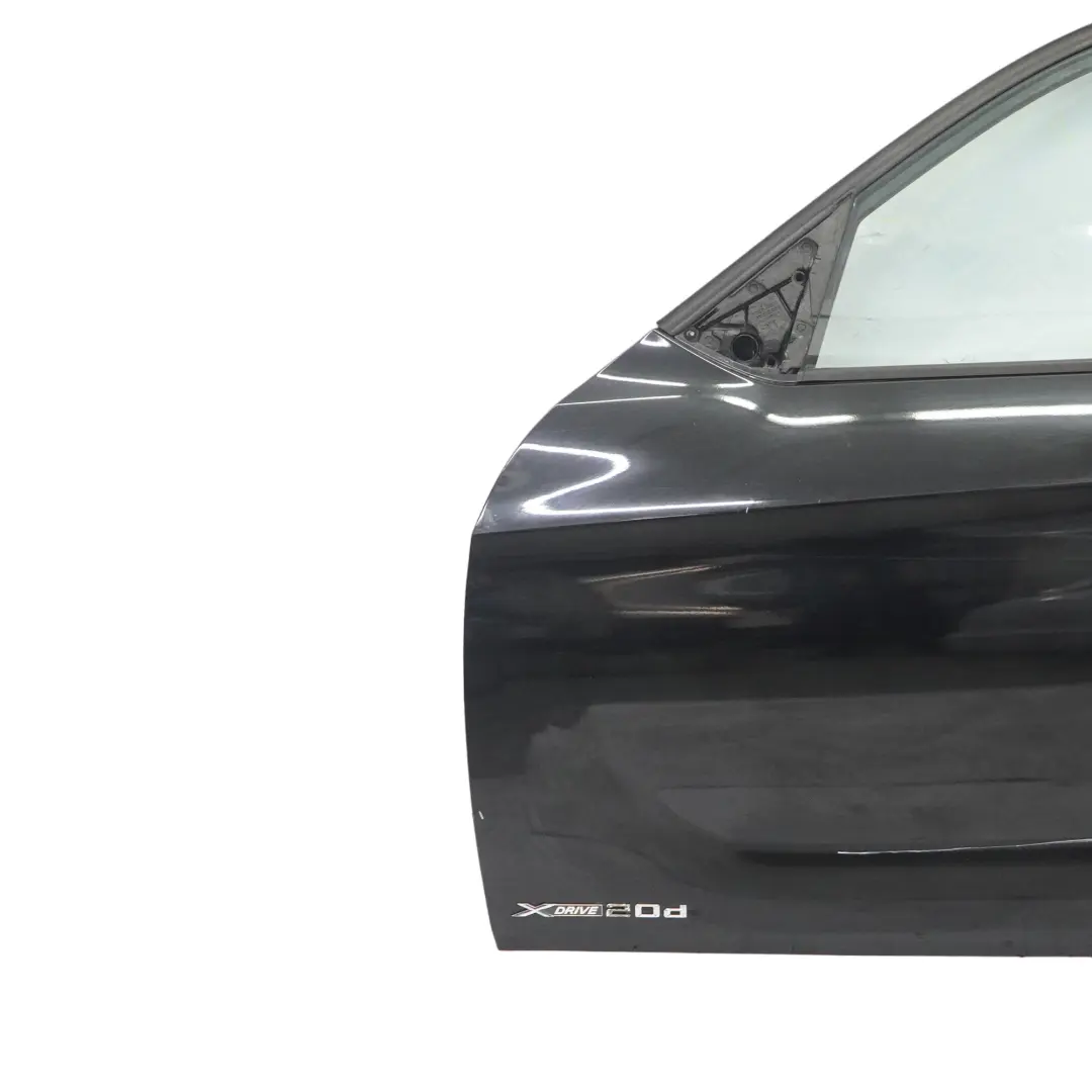 Drzwi Lewy Przód Black Sapphire Czarny Metalik - 475 do BMW E84 X1 o numerze 7339357 BMW E84 X1 Drzwi Lewy Przód Black Sapphire Czarny Metalik - 475 - SKU 7339357-BS - Numer Części 7339357