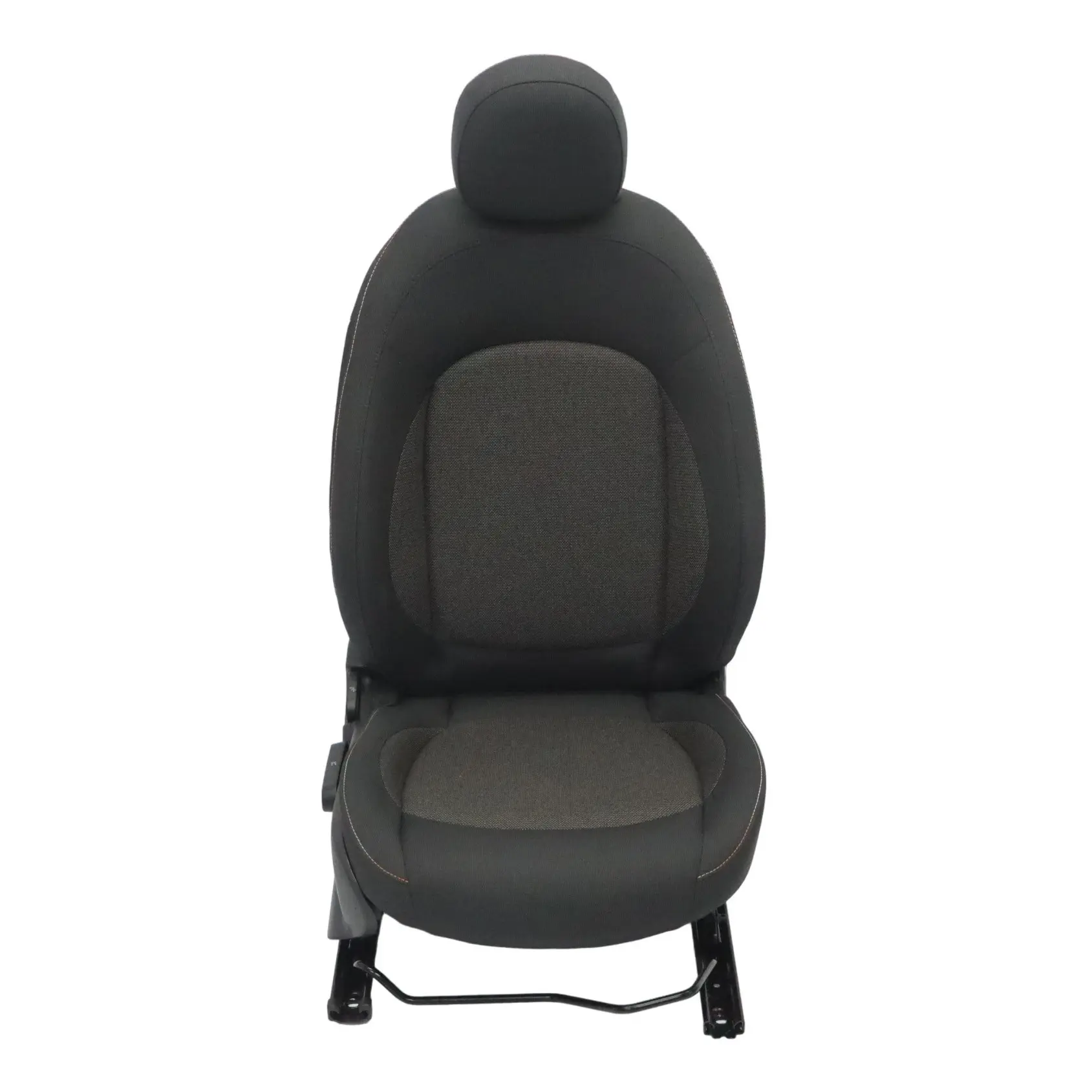 Mini F56 Asiento Delantero Derecho Interior Tela Firework / Negro Carbono