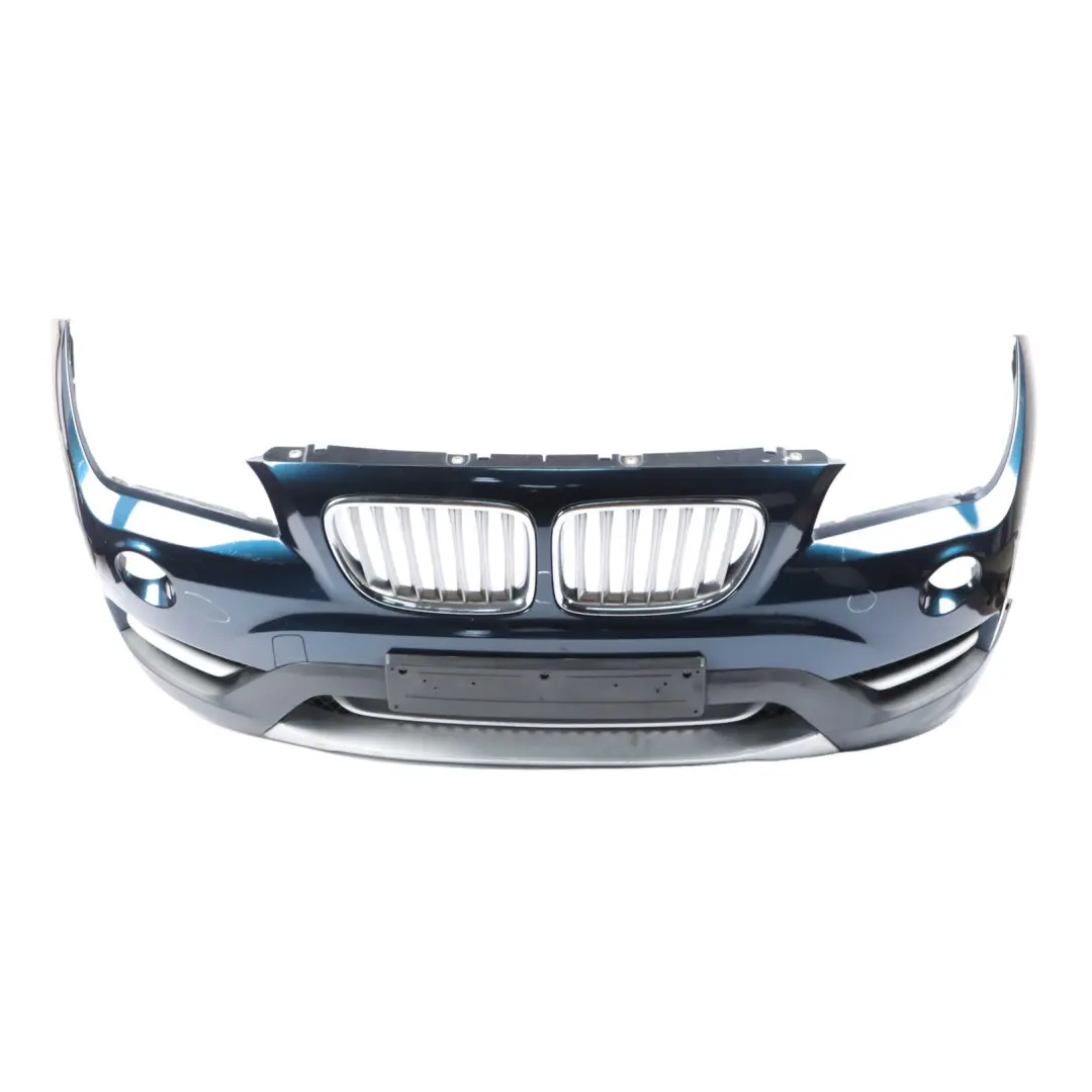 BMW X1 E84 Front Bumper Cover PDC Panel Midnight Blue Metallic - B38 - SKU 7345031-MBM - Part number 7345031