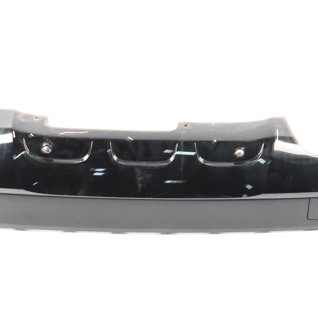 BMW X1 E84 Bumper Diffuser Rear Lower Centre Trim Panel Black Structured - SKU 7345044 - Part number 7345044