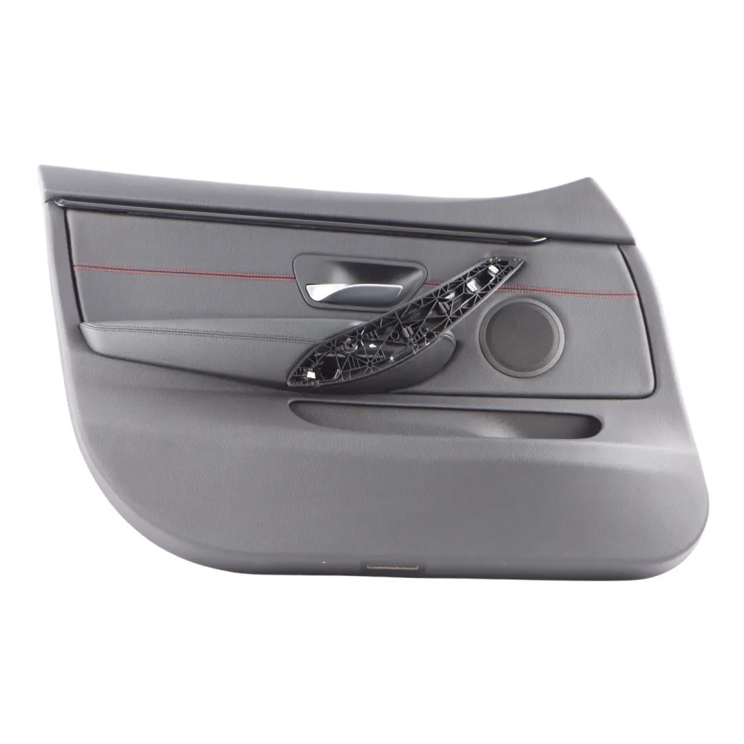 Door Card Front Left N/S Lining Trim Panel Leather Black Red to BMW F36 LCI with Part number 7347165 BMW F36 LCI Door Card Front Left N/S Lining Trim Panel Leather Black Red - SKU 7347165 - Part number 7347165