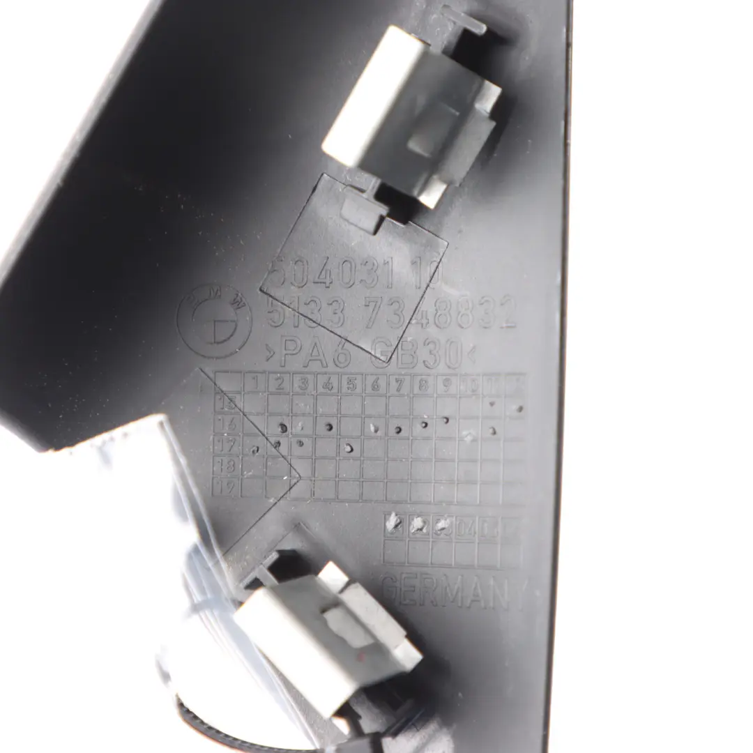 Interior Door Corner Trim Cover Panel Front Right O/S to Mini Clubman F54 with Part number 7348832 Mini Clubman F54 Interior Door Corner Trim Cover Panel Front Right O/S - SKU 7348832 - Part number 7348832