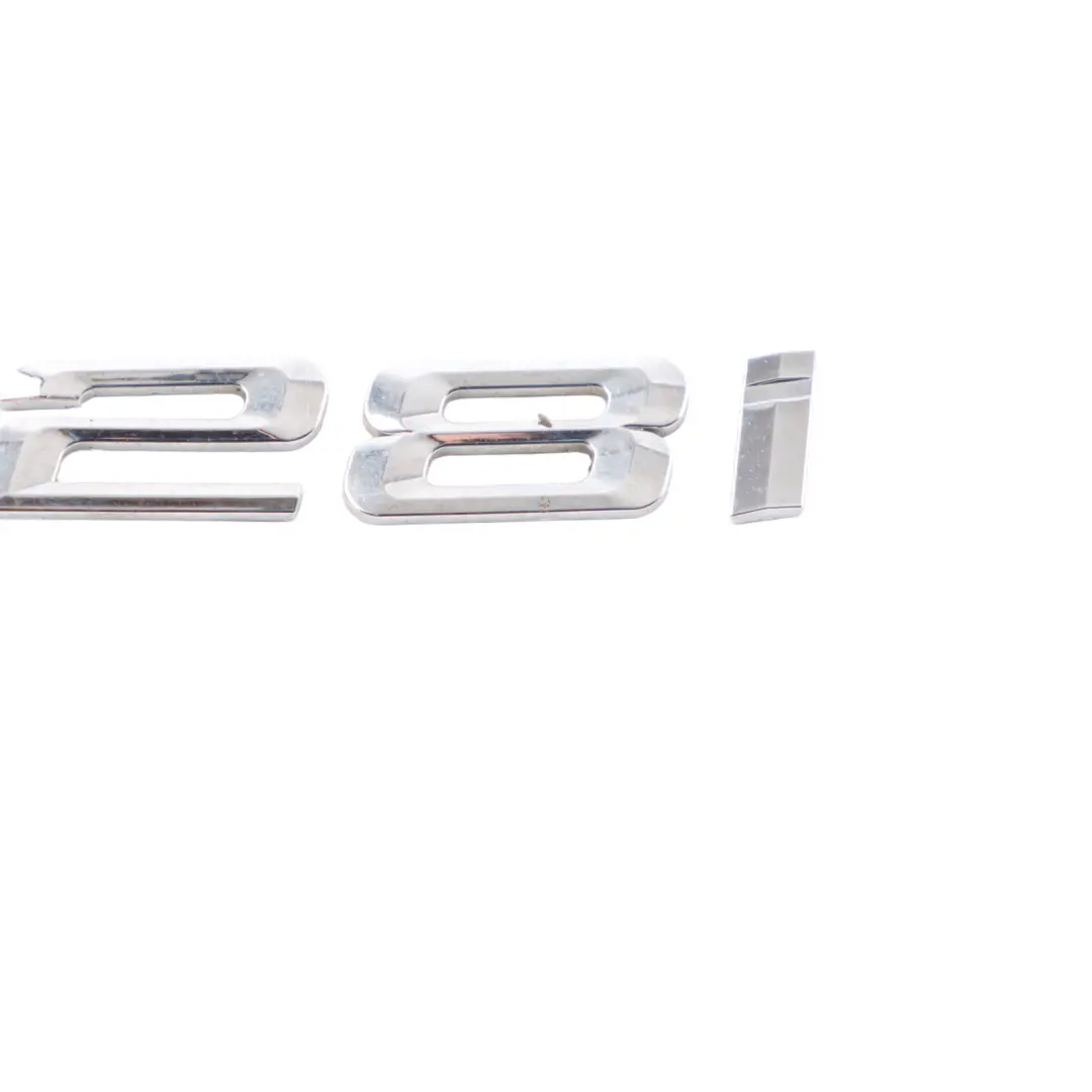 BMW F32 428i Rear Hatch Tailgate Boot Lid Lettering Emblem Badge - SKU 7356335 - Part number 7356335
