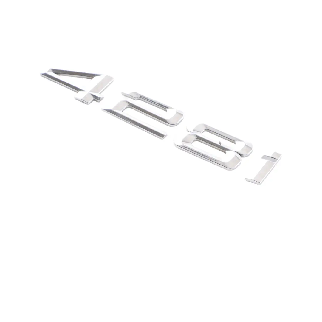 BMW F32 428i Rear Hatch Tailgate Boot Lid Lettering Emblem Badge - SKU 7356335 - Part number 7356335