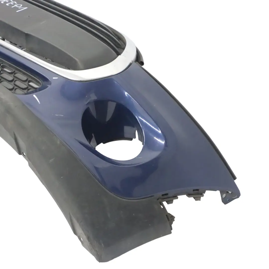 Complete Front Bumper Trim Panel Deep Blue Metallic - B69 to Mini F55 F56 F57 with Part number 7379432 Mini F55 F56 F57 Complete Front Bumper Trim Panel Deep Blue Metallic - B69 - SKU 7379432-DEEP1 - Part number 7379432