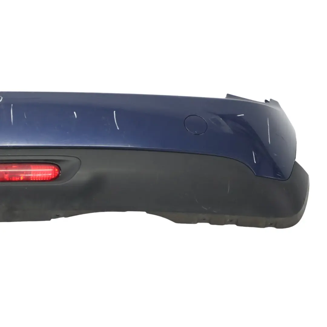 Complete Rear Bumper Trim Panel Deep Blue Metallic - B69 to Mini F56 F57 with Part number 7380009 Mini F56 F57 Complete Rear Bumper Trim Panel Deep Blue Metallic - B69 - SKU 7380009-DEEP - Part number 7380009