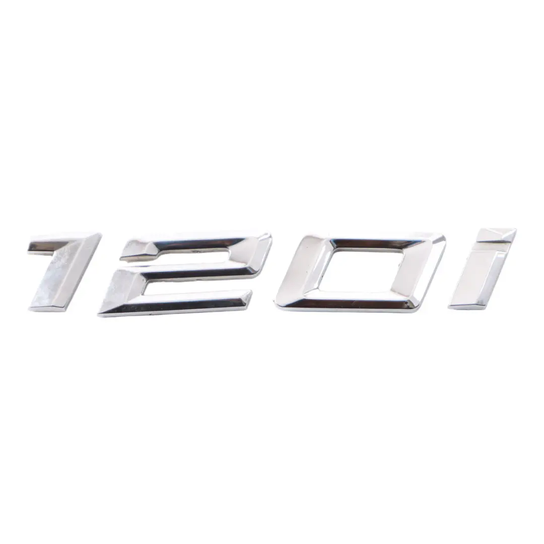 Rear Trunk Emblem BMW F20 F21 LCI Lettering Adhered Boot Lid 120i - SKU 7383783 - Part number 7383783