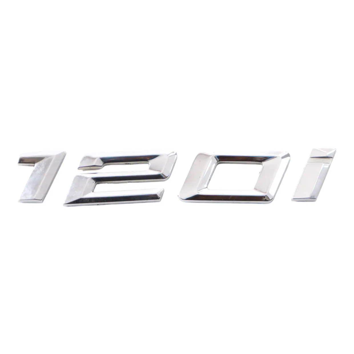 Rear Trunk Emblem BMW F20 F21 LCI Lettering Adhered Boot Lid 120i 7383783
