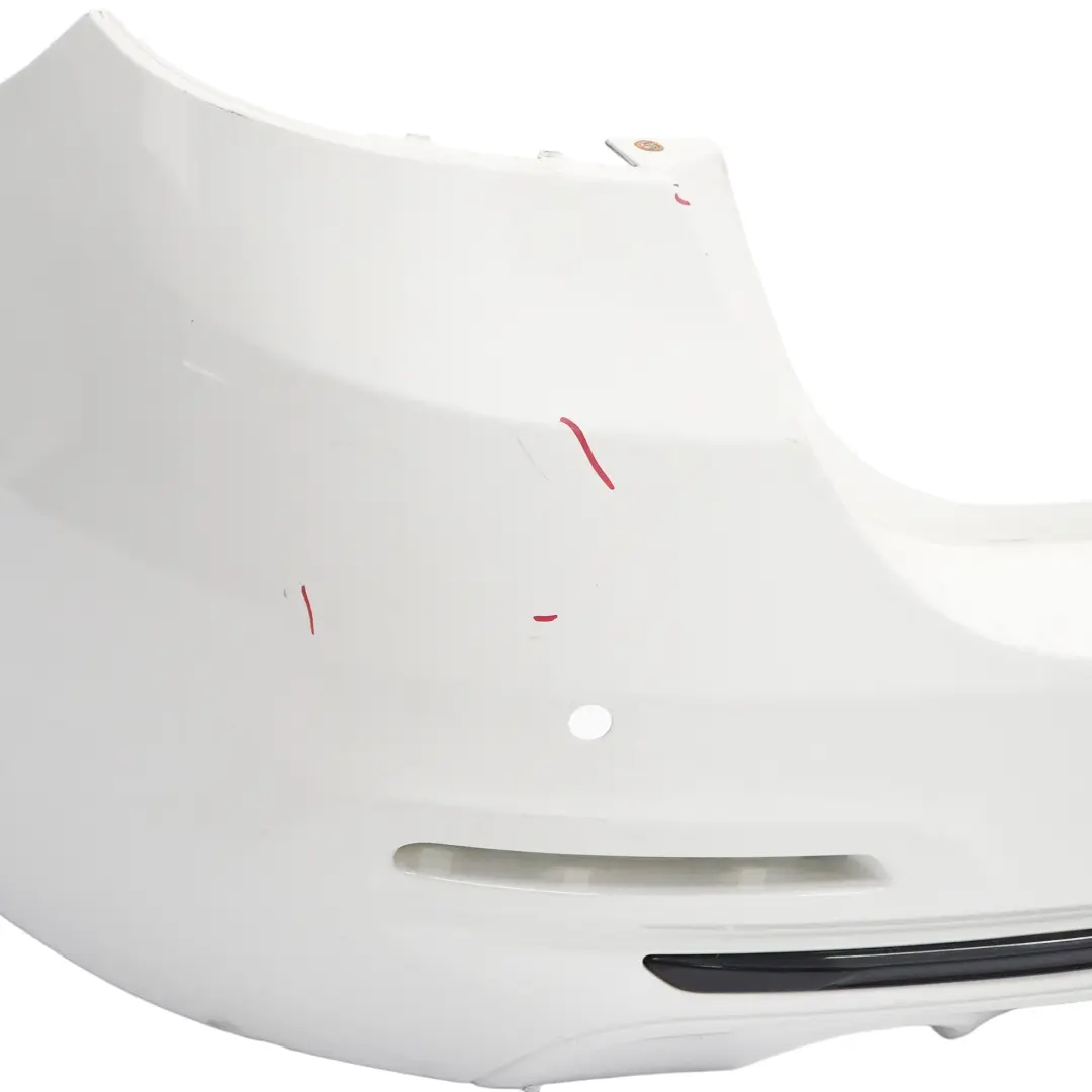 BMW F31 LCI Bumper Rear Touring Trim Panel PDC Alpinweiss 3 White - 300 - SKU 7384615-AW - Part number 7384615