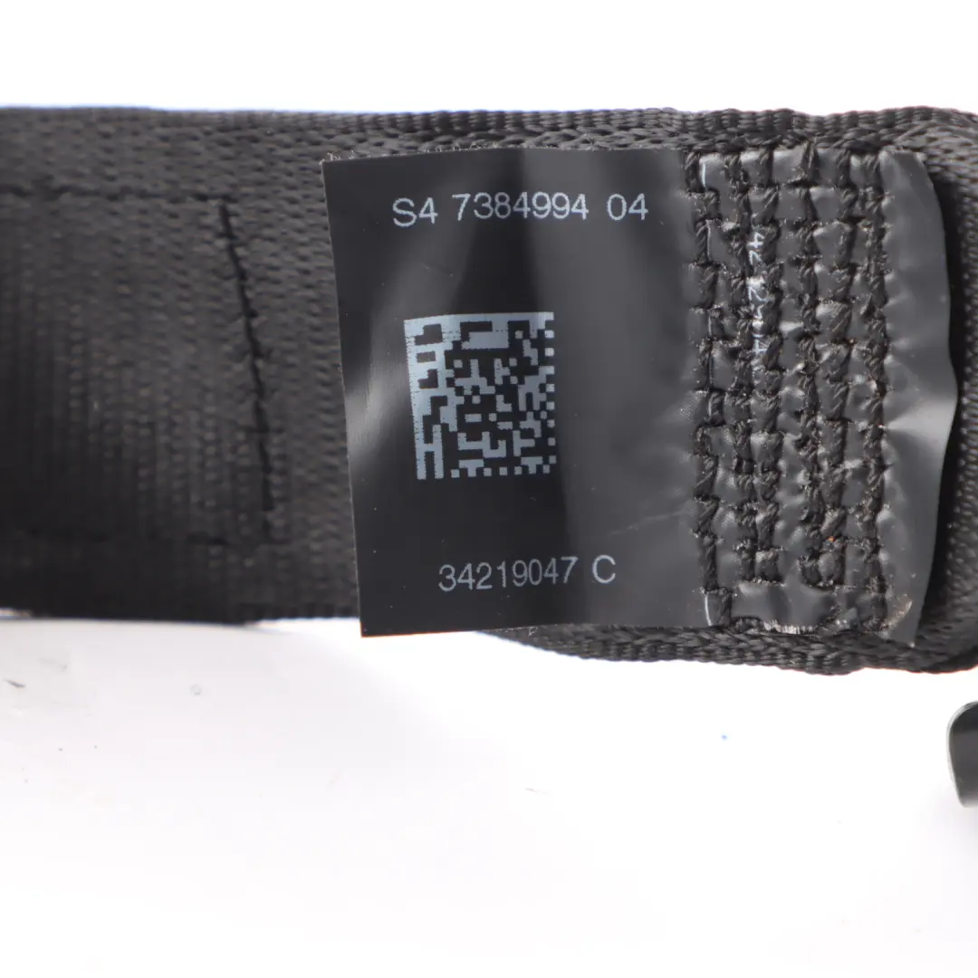 Cintura sicurezza posteriore superiore destra nero per Mini Countryman F60 con numero di parte 7384994 Mini Countryman F60 Cintura sicurezza posteriore superiore destra nero - SKU 7384994 - Numero di parte 7384994
