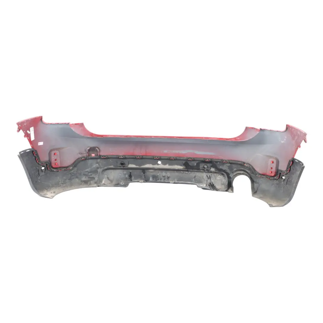 Mini F60 Countryman Bumper Rear Trim Panel PDC Complete Chili Red - 851 - SKU 7391197-CHRED - Part number 7391197