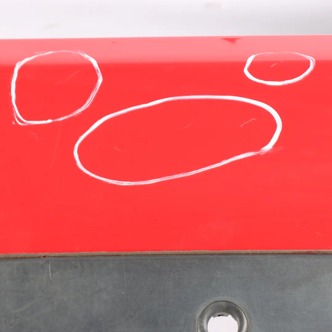 Bumper Rear Trim Panel PDC Complete Chili Red - 851 to Mini F60 Countryman with Part number 7391197 Mini F60 Countryman Bumper Rear Trim Panel PDC Complete Chili Red - 851 - SKU 7391197-CHRED - Part number 7391197