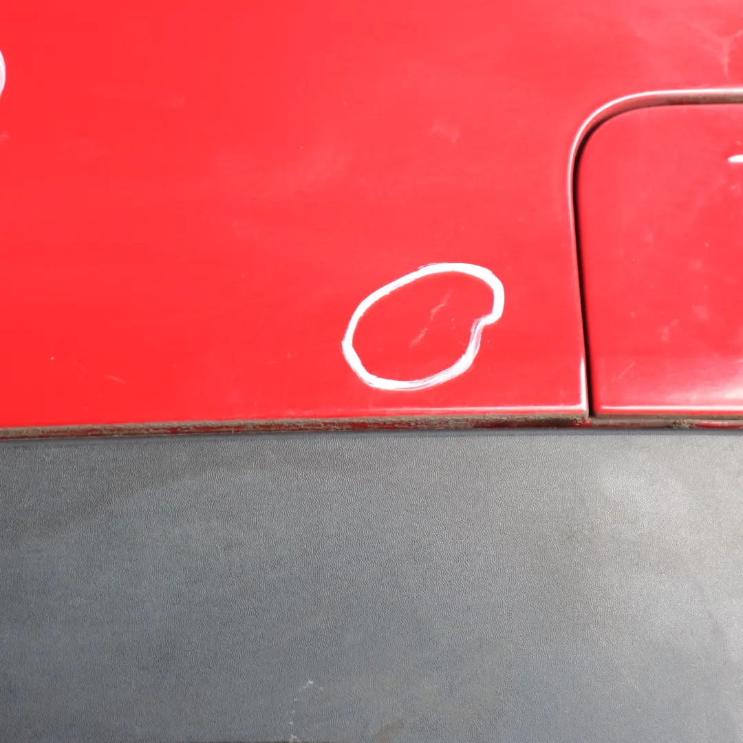 Mini F60 Countryman Bumper Rear Trim Panel PDC Complete Chili Red - 851 - SKU 7391197-CHRED - Part number 7391197