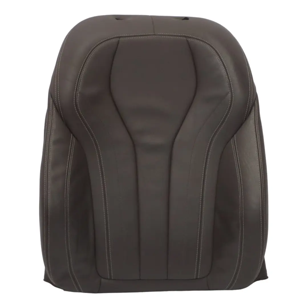 BMW X5 F15 Sport Seat Backrest Heated Front Right O/S Cushion Leather Mokka - SKU 7411452 - Part number 7411452