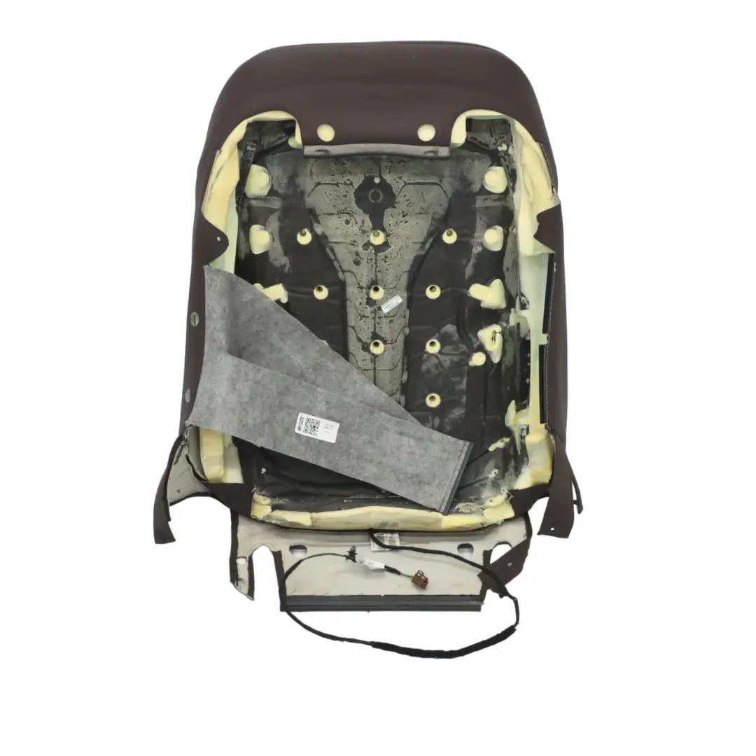 Backrest Heated Front Right O/S Cushion Leather Mokka to BMW X5 F15 Sport Seat with Part number 7411452 BMW X5 F15 Sport Seat Backrest Heated Front Right O/S Cushion Leather Mokka - SKU 7411452 - Part number 7411452