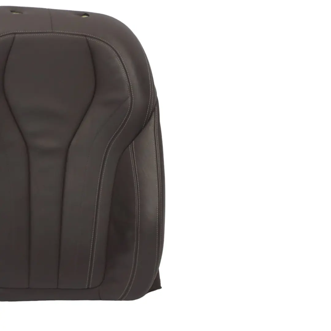 BMW X5 F15 Sport Seat Backrest Heated Front Right O/S Cushion Leather Mokka - SKU 7411452 - Part number 7411452