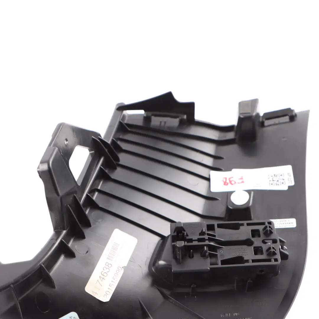 Interior Panel Right O/S D-Pillar Trim Cover Black to BMW X4 F98 with Part number 7424558 BMW X4 F98 Interior Panel Right O/S D-Pillar Trim Cover Black - SKU 7424558 - Part number 7424558