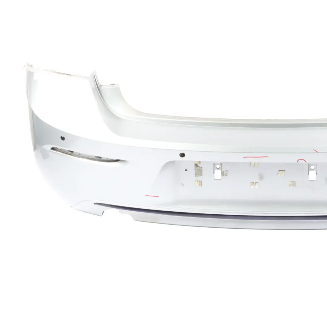 Bumper Trim Panel PDC Glacier Silver Metallic - A83 to BMW F20 F21 LCI Rear with Part number 7429772 BMW F20 F21 LCI Rear Bumper Trim Panel PDC Glacier Silver Metallic - A83 - SKU 7429772-GSB - Part number 7429772