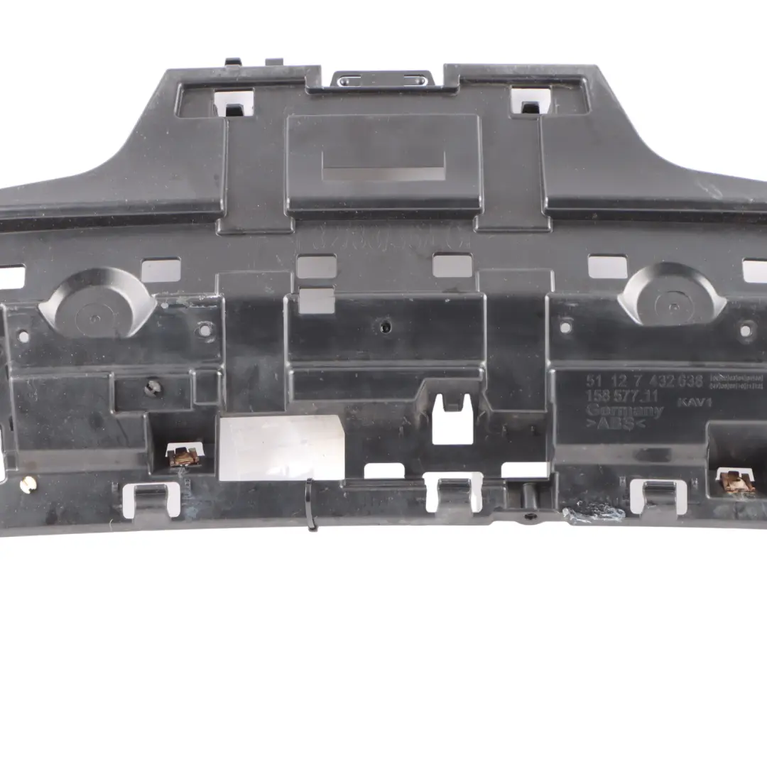 BMW F36 Rear Centre Bumper Bracket Reinforcement Lower - SKU 7432638 - Part number 7432638