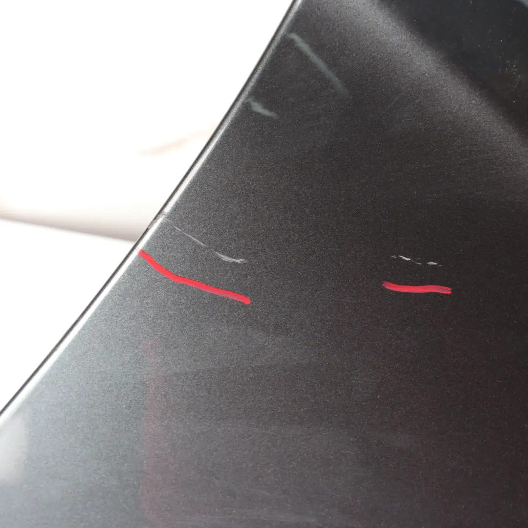 Side Wing Panel Fender Front Right O/S Mineral Grey Metallic - B39 to BMW F30 F31 with Part number 7438440 BMW F30 F31 Side Wing Panel Fender Front Right O/S Mineral Grey Metallic - B39 - SKU 7438440-MG2 - Part number 7438440