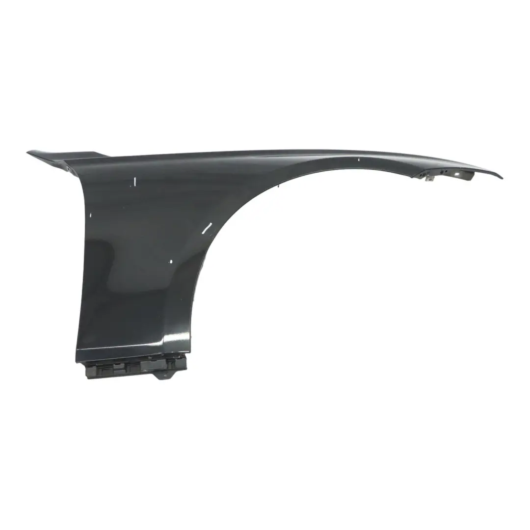 BMW F30 Side Wing Panel Fender F31 Front Right O/S Schwarz 2 Black - 668 - SKU 7438440-SCH1 - Part number 7438440