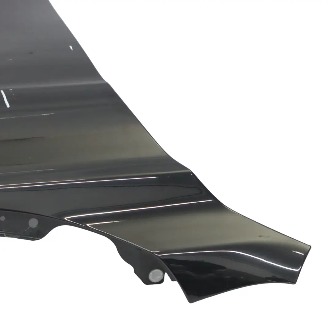 BMW F30 Side Wing Panel Fender F31 Front Right O/S Schwarz 2 Black - 668 - SKU 7438440-SCH1 - Part number 7438440