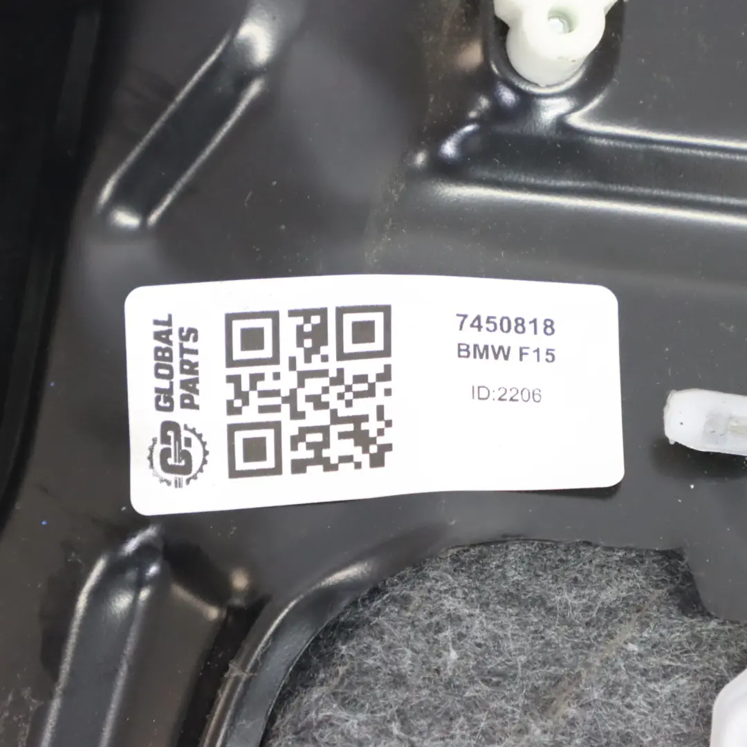BMW X5 F15 Sport Funda Asiento Delantero Izquierdo Derecho Cuero Dakota Mokka - SKU 7450818 - Número de pieza 7450818