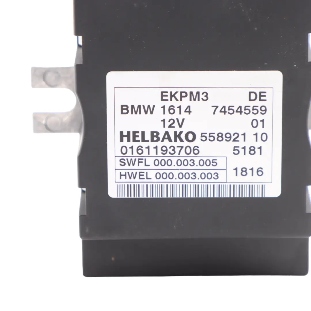 Control Unit For Fuel Pump Module to BMW F10 F20 F30 with Part number 7454559 BMW F10 F20 F30 Control Unit For Fuel Pump Module - SKU 7454559 - Part number 7454559