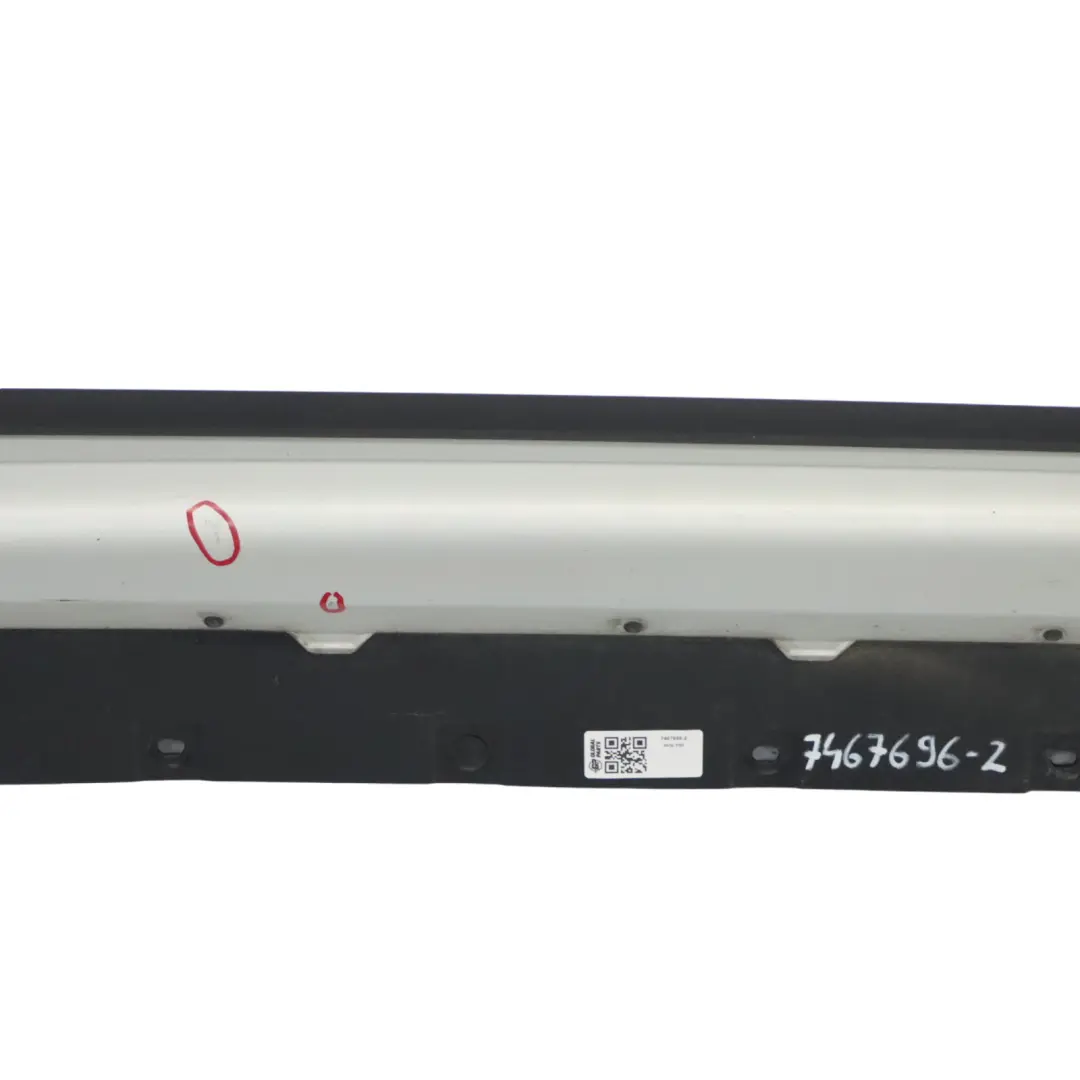 Side Skirt Right O/S Door Sill Trim Silver ALL4 to Mini Countryman F60 with Part number 7467696 Mini Countryman F60 Side Skirt Right O/S Door Sill Trim Silver ALL4 - SKU 7467696-2 - Part number 7467696