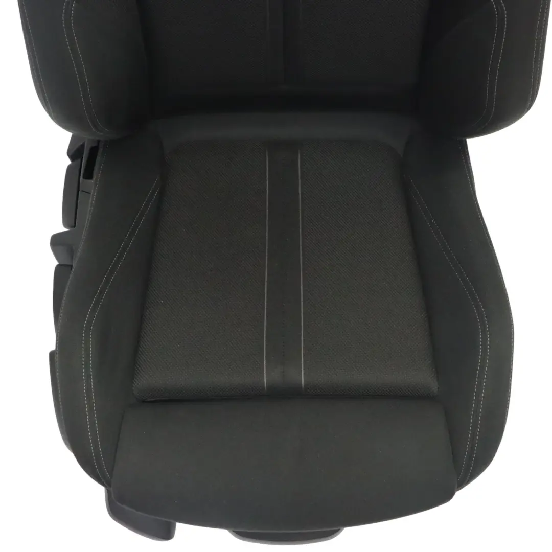 BMW F30 F31 LCI Sitz Sport Beheizt Stoff Anthrazit Grau Vorne Rechts - SKU 7475404-3 - Teilenummer 7475404
